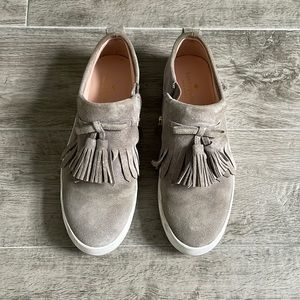 Kate Spade Grey loafers. Size 8. Good used condition!